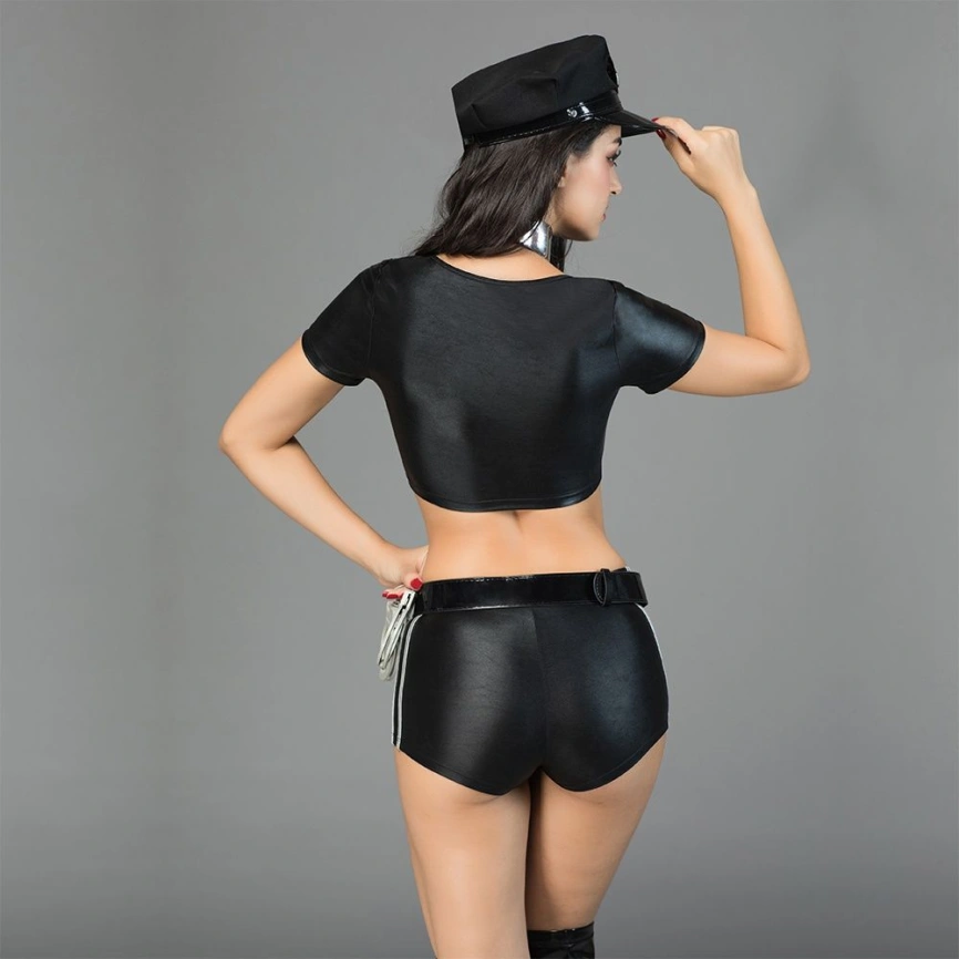 Эротический костюм полицейской "Пленительная Бонни" One Size Black фото 2