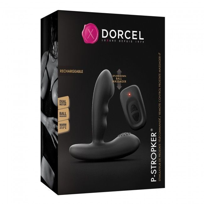 Масажери простати Dorcel P-Stroker з пультом ДК, підігрівом і прицільним масажем, два мотори фото 4