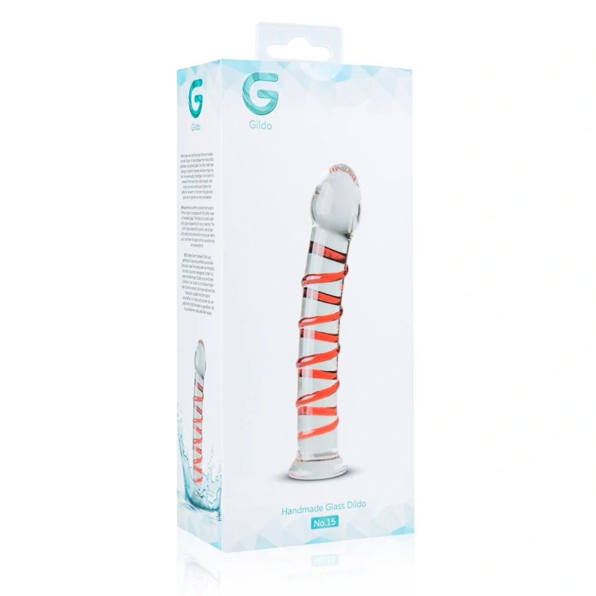 Стеклянный дилдо Gildo Glass Dildo No. 15 фото 5