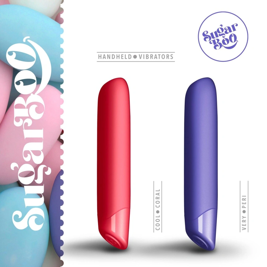 Вибратор SugarBoo Cool Coral, 10 уровней интенсивности фото 6