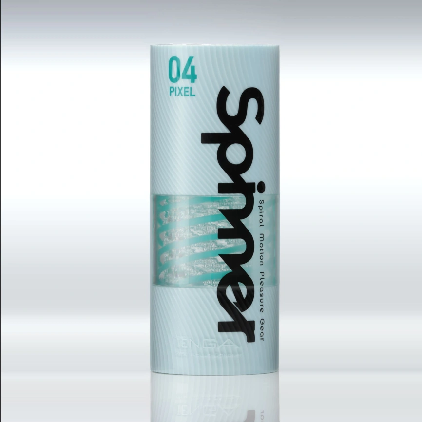 Мастурбатор Tenga Spinner 04 Pixel с упругой стимулирующей спиралью внутри фото 6