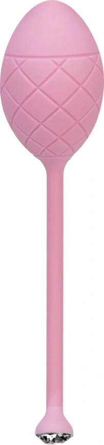 Роскошные вагинальные шарики PILLOW TALK - Frisky Pink с кристаллом, диаметр 3,2см, вес 49-75гр фото 7