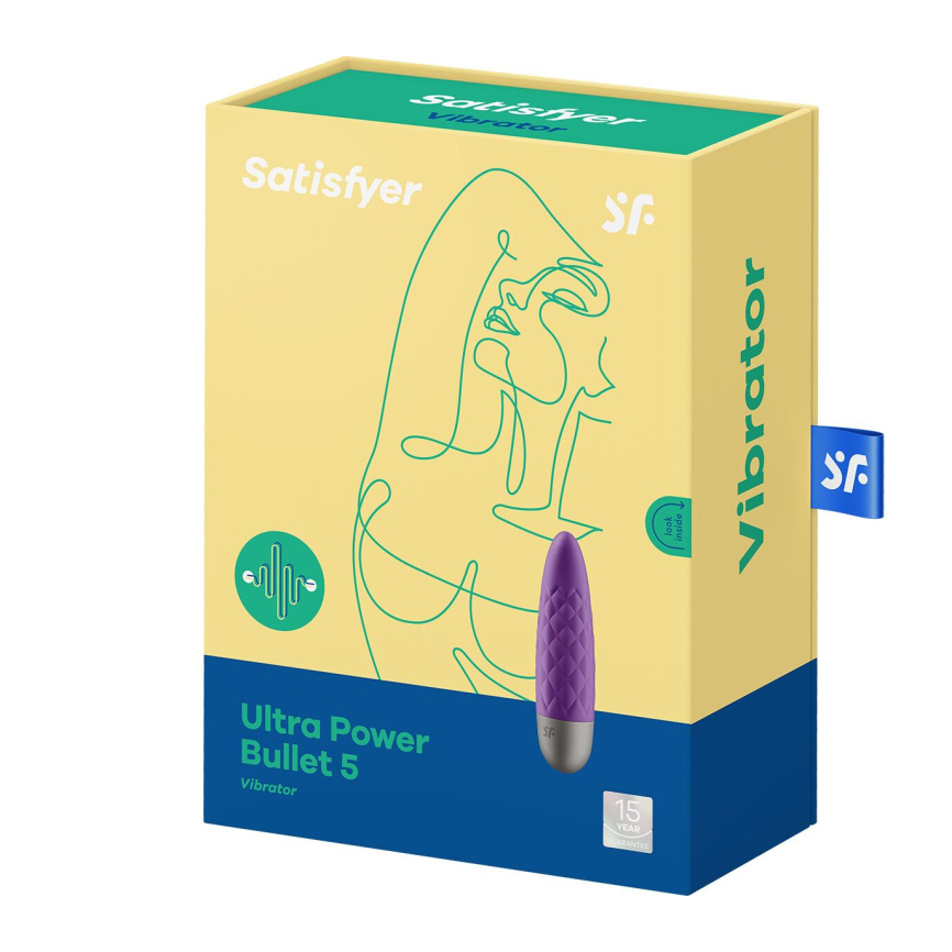 Мінівібратор Satisfyer Ultra Power Bullet 5 Violet фото 7