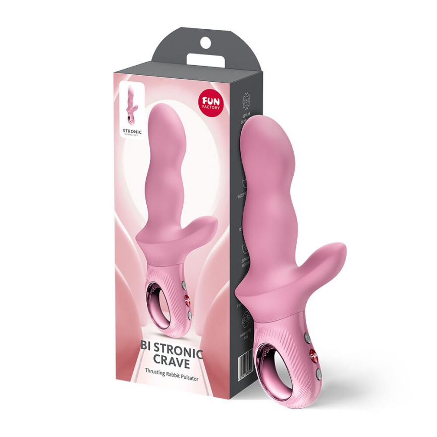 Пульсатор Fun Factory Bi Stronic Crave Rose фото 9
