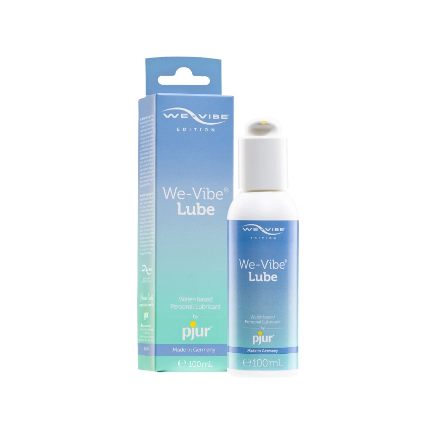 Лубрикант на водной основе pjur We-Vibe Lube 100 мл с дозатором фото 6
