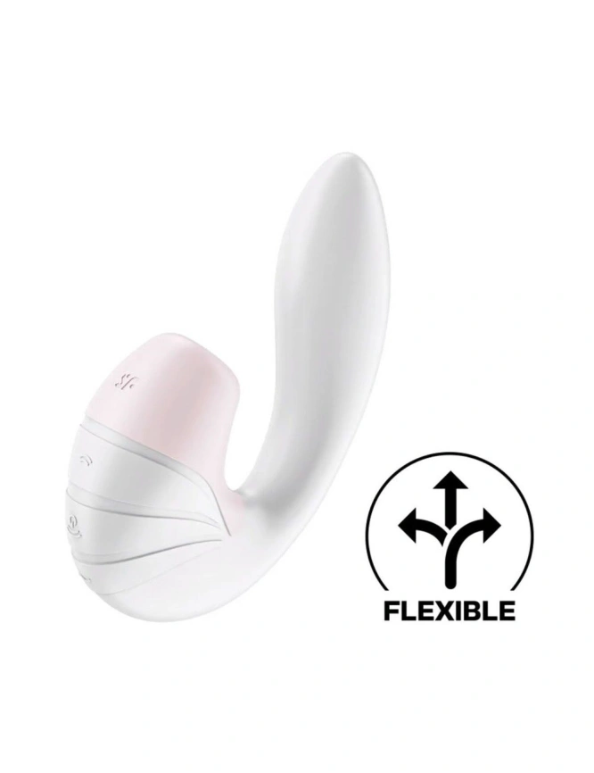 Вакуумный вибратор Satisfyer Supernova White, 2 положения ствола фото 1