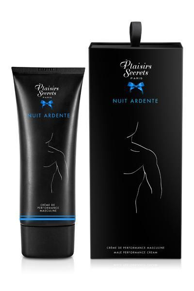 Збуджувальний крем для пеніса Plaisirs Secrets Nuit Ardente (60 мл), можна для клітора фото 1