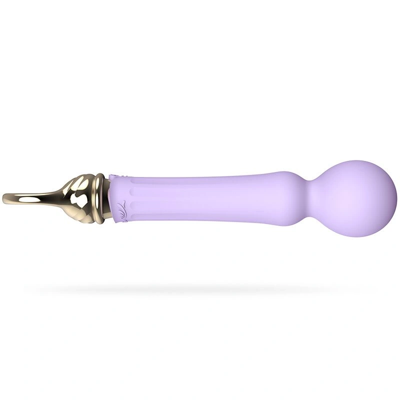 Вибромассажер с подогревом Zalo Sweet Magic - Confidence Wand Fantasy Violet фото 2