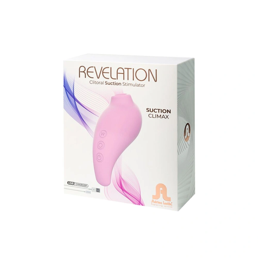 Вакуумный стимулятор Adrien Lastic Revelation Pink, режим Boost фото 6
