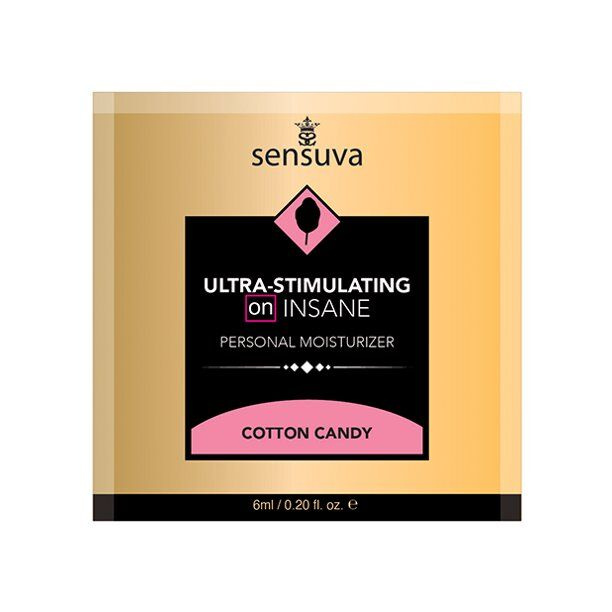 Пробник Sensuva — Ultra-Stimulating On Insane Cotton Candy (6 мл) фото 1
