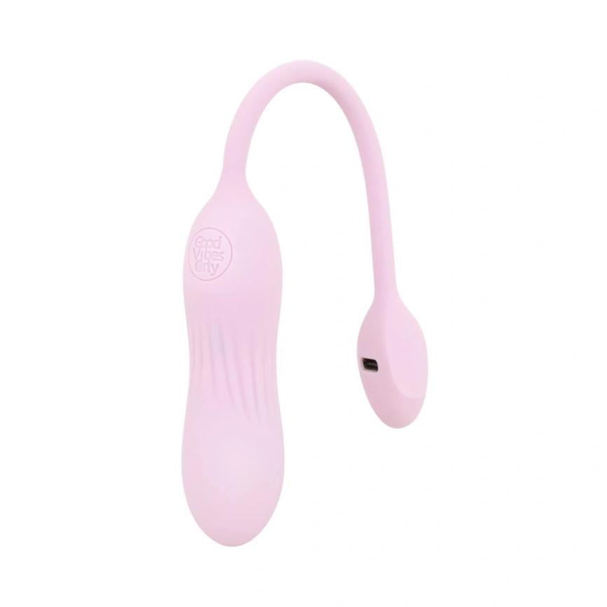 Виброяйцо Good Vibes Only - SIVA Bullet Vibrator Soft Silicone - Pink фото 4
