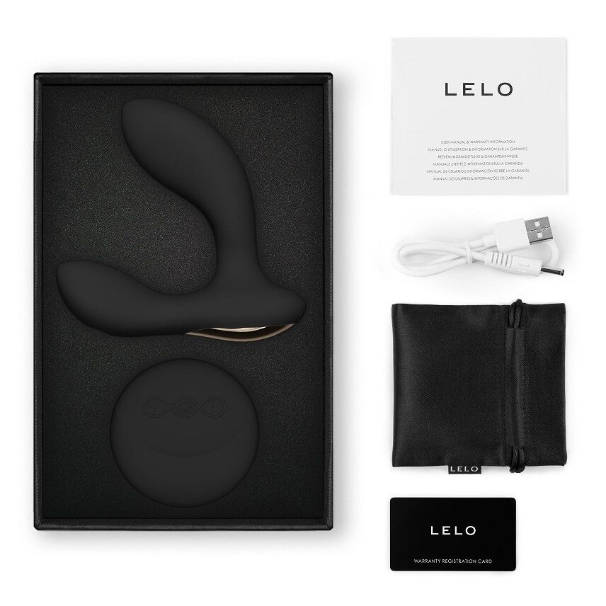 Масажер простати LELO Hugo 2 Remote Black, 2 мотори, дуже потужний, пульт ДК фото 3