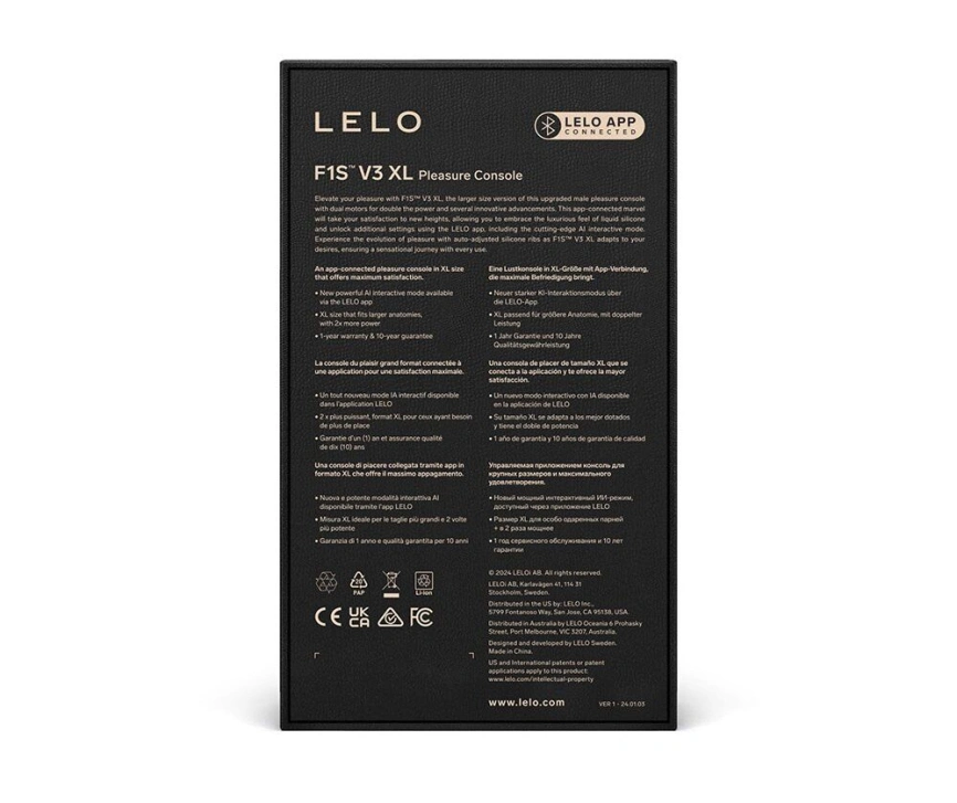 Смарт-мастурбатор LELO F1S V3 XL Teal, увеличенный, 2 мотора, 8 режимов, стимуляция звуковыми волнами фото 5