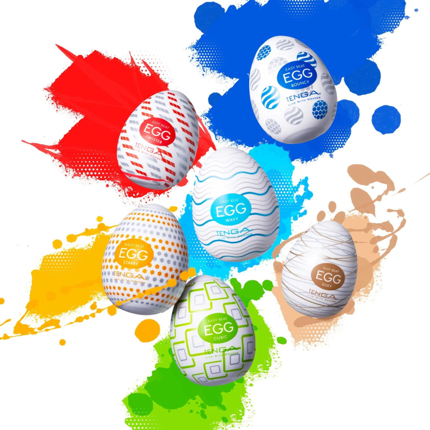 Мастурбатор-яйце Tenga Egg Wavy фото 7