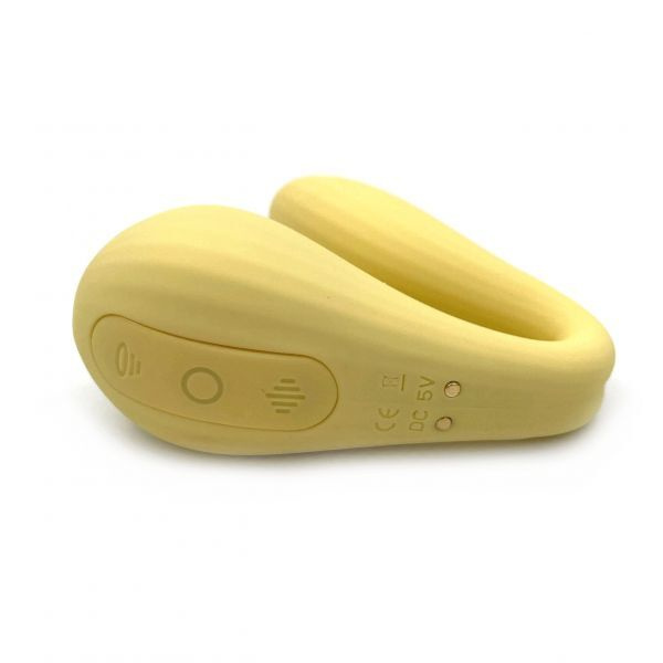 Вакуумний вагінально-кліторальний стимулятор Magic Motion Bobi Yellow, керування зі смартфона фото 6