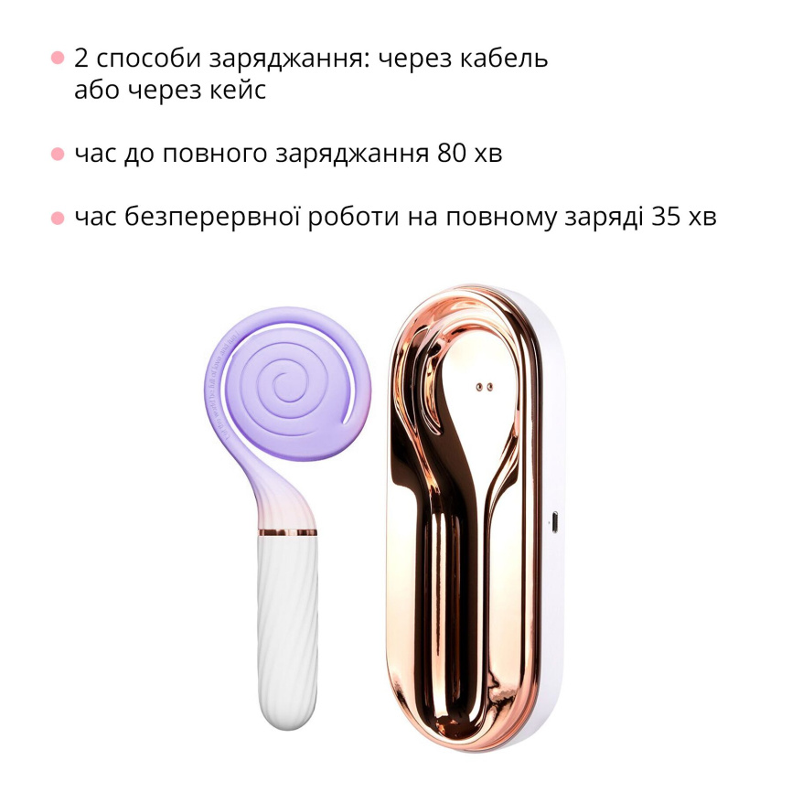 Пульсатор з вакуумною стимуляцією Otouch LOLLIPOP Purple фото 12