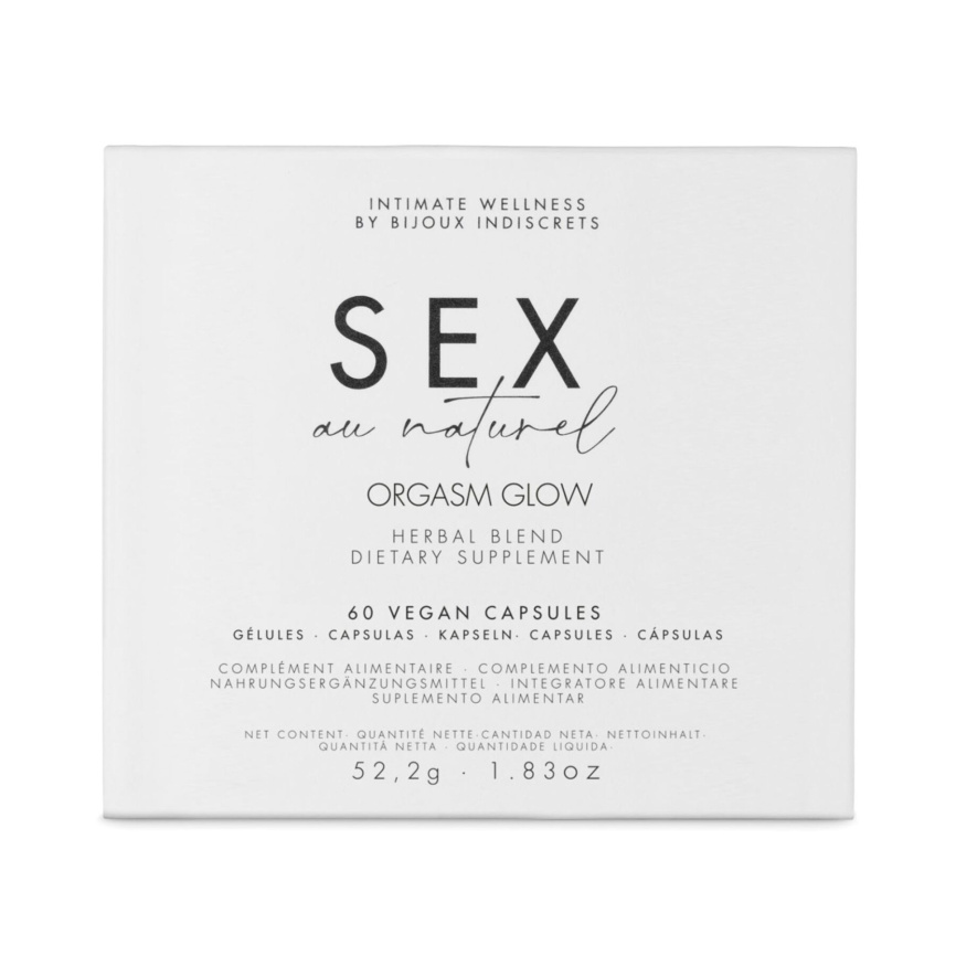 Натуральна харчова добавка для підвищення лібідо Bijoux Indiscrets Sex au Naturel — Orgasm Glow фото 3