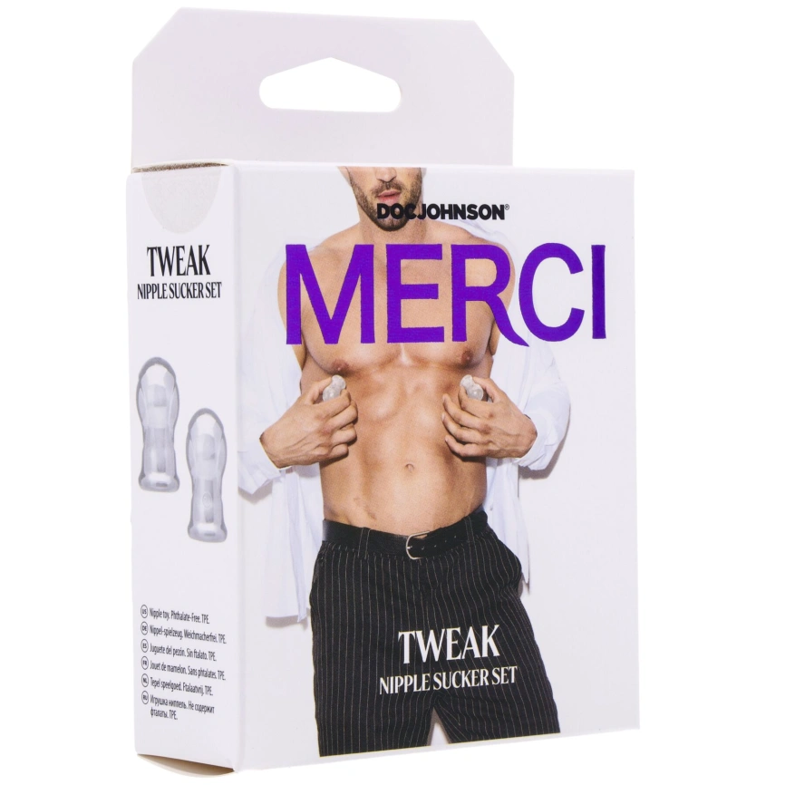 Присоски для сосков Doc Johnson Merci - Tweak - Nipple Sucker Set фото 3