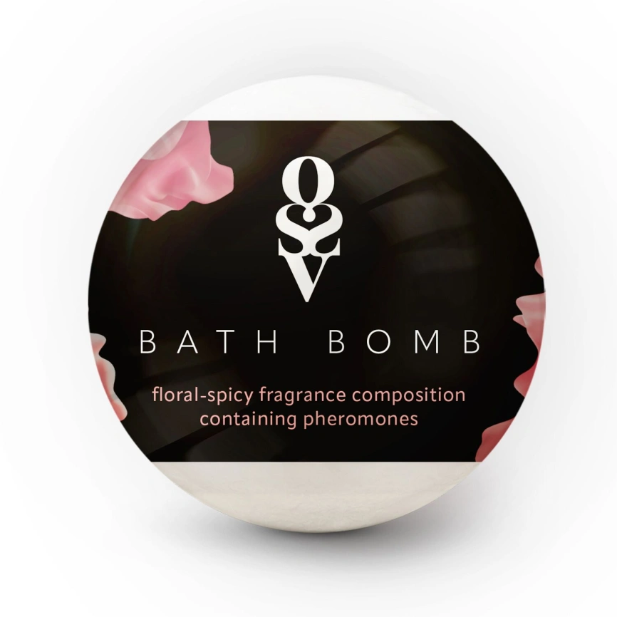 Бомбочка для ванны с феромонами Obsessive Bath bomb Floral - Spicy (100 г) фото 1