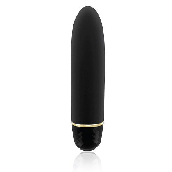 Віброкуля RIANNE S – Classique Vibe мінівібратор на 7 режимів, чохол-косметичка Stud Black фото 2