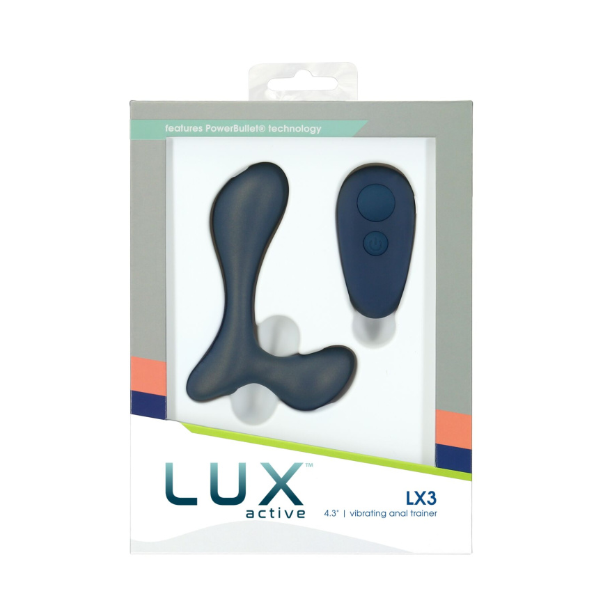 Вібромасажер простати Lux Active LX3 Vibrating Anal Trainer, пульт ДК фото 4