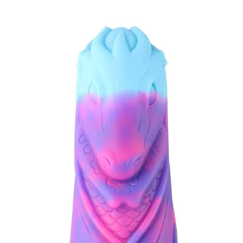 Фалоімітатор для секс-машин Hismith 7.48″ Silicone Dildo HSA139 Monster Series, система KlicLok фото 3