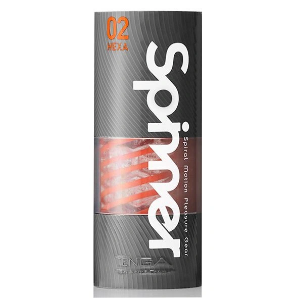 Мастурбатор Tenga Spinner 02 Hexa с упругой стимулирующей спиралью внутри, стандартная спираль фото 4