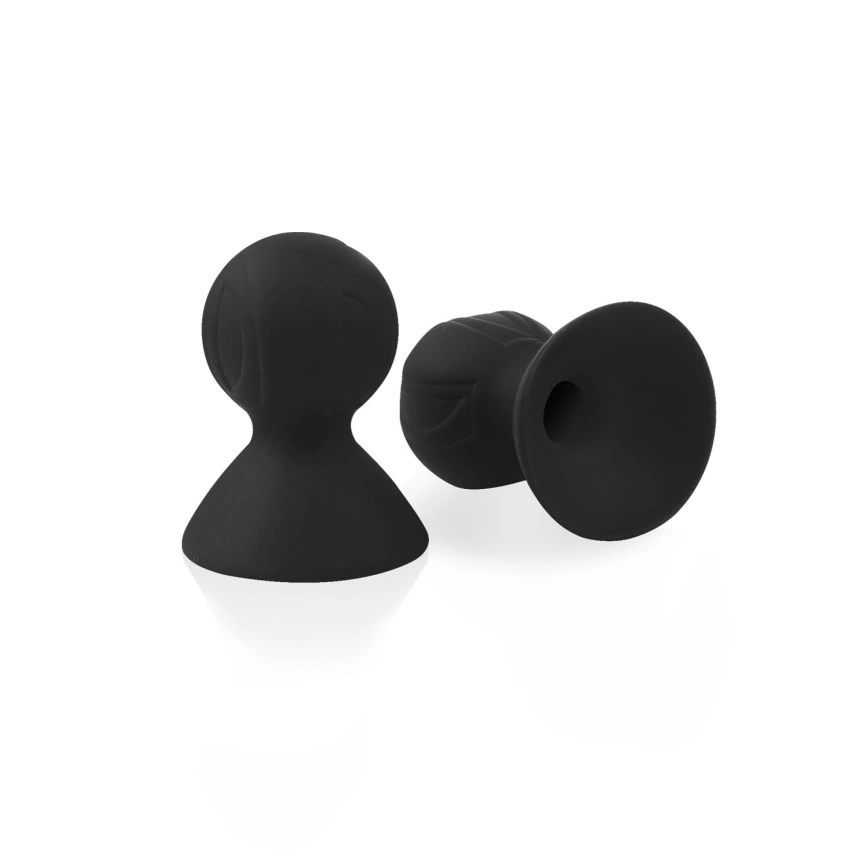 Присоски для сосков Liebe Seele Nipple Suckers Black, силикон фото 1