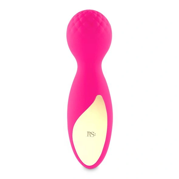 Мини-вибромассажер RIANNE S - Lovely Leopard Mini Wand Pink фото 2