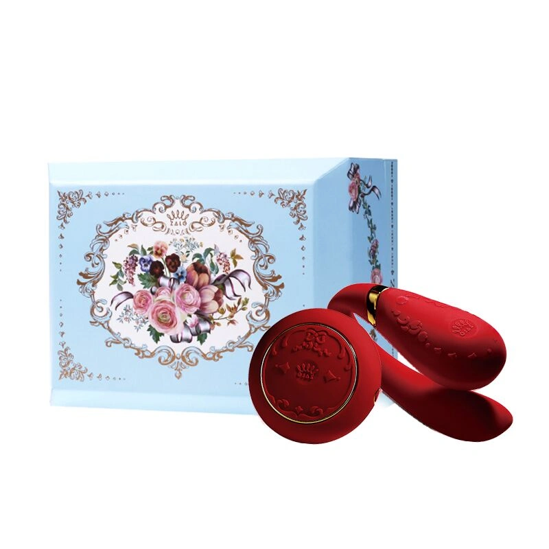 Смартвибратор для пар Zalo — Fanfan set Bright Red, пульт ДУ фото 5