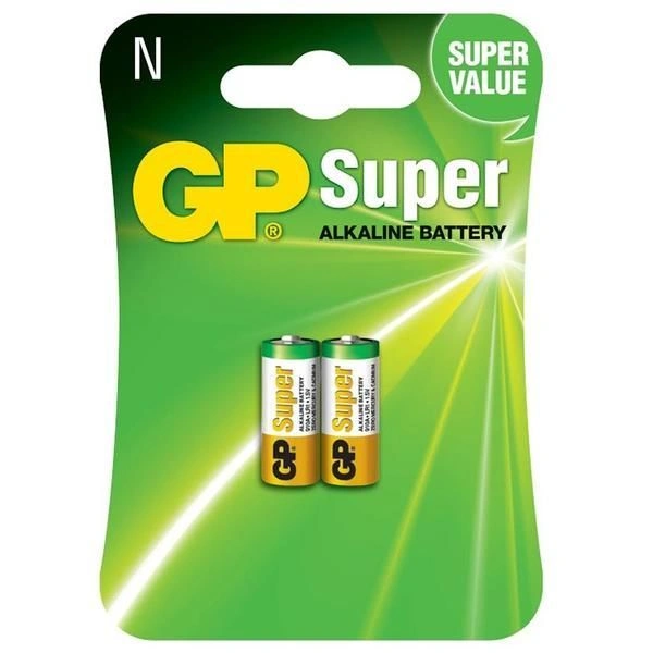 Батарейка GP Super alkaline LR1 (2 штуки) фото 1