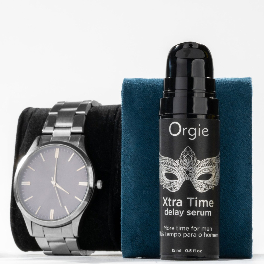 Сироватка-пролонгатор Orgie Xtra Time Delay Serum, 15 мл, без анестетиків, на силіконовій основі фото 4