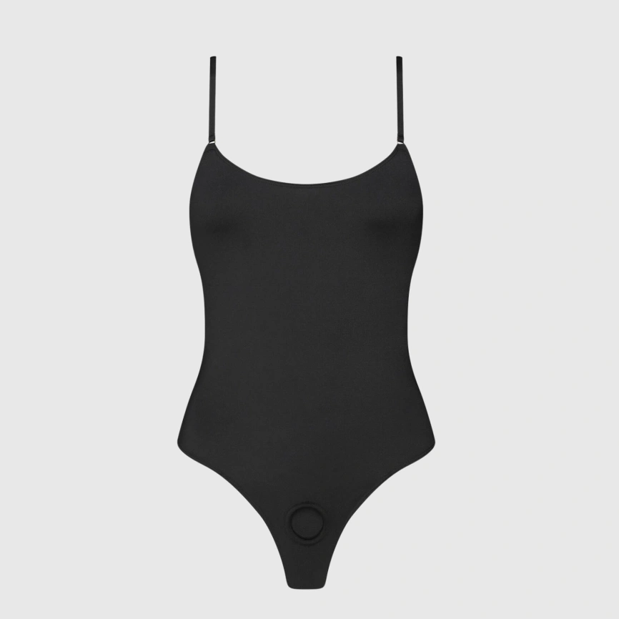 Боди с фиксацией дилдо Strap-On-Me Harness Body Signature - M - Black фото 1