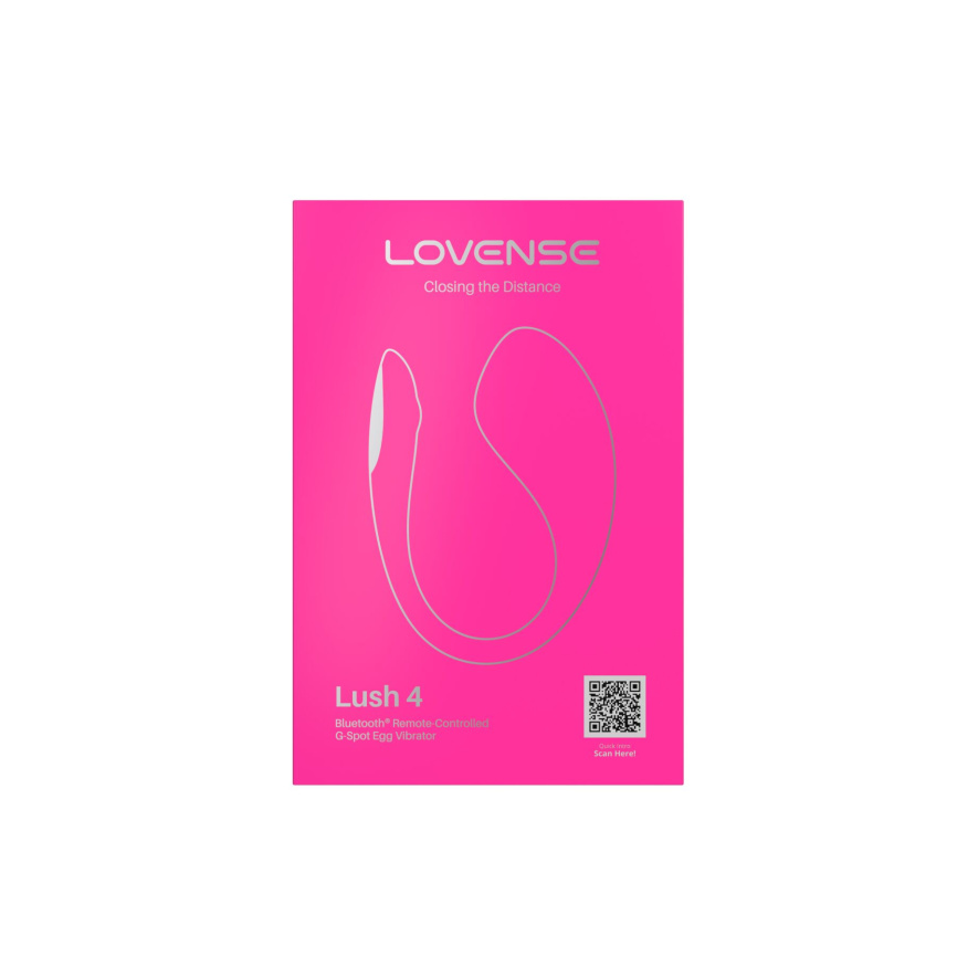 Смарт-віброяйце Lovense Lush 4, дуже потужне, швидке заряджання, LED-підсвічування фото 6