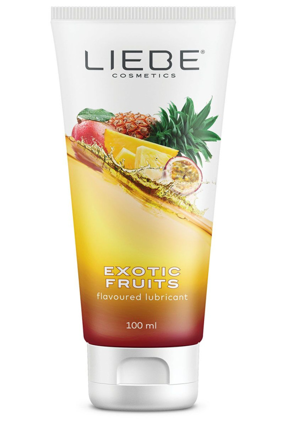 Лубрикант на водній основі Liebe Lubricant Exotic Fruits 100 мл фото 1