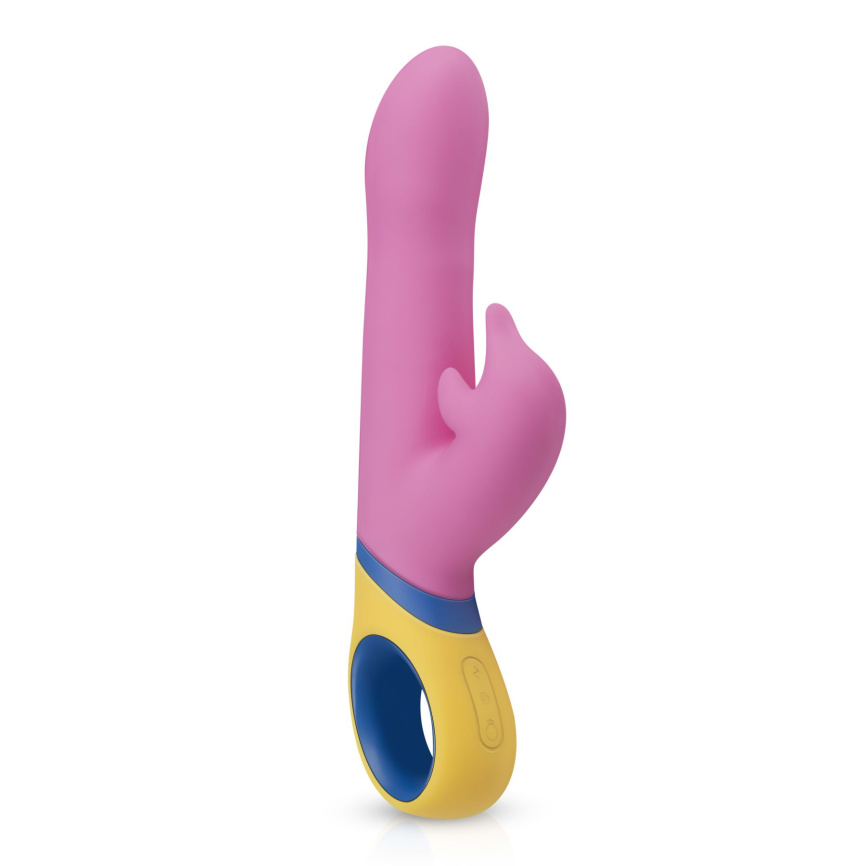 Вібратор-кролик з ротацією PMV20 Copy - Dolphin Vibrator фото 1