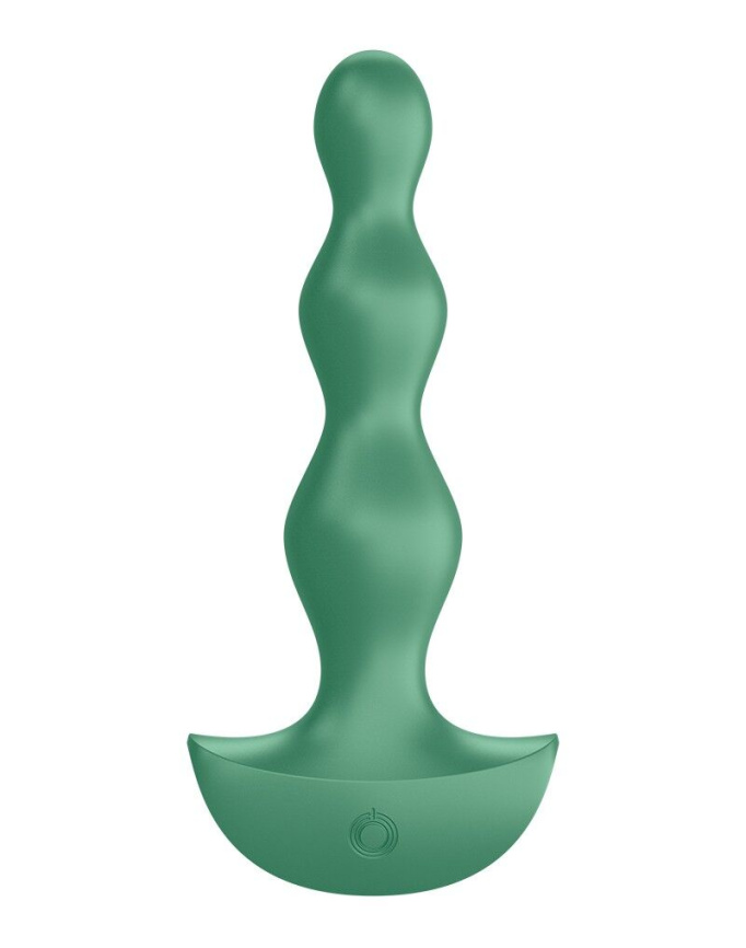 Анальний стимулятор-намистини з двома моторами Satisfyer Lolli-Plug 2 Green фото 1