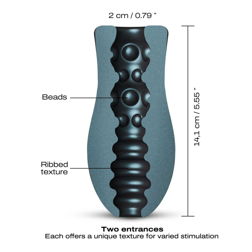 Мастурбатор Dorcel Sili-Cup Dual Sensation фото 5