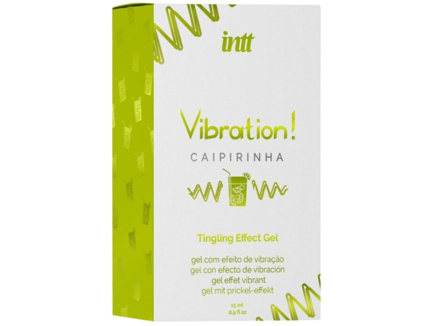 Рідкий вібратор Intt Vibration Caipirinha  (15 мл), густий гель, дуже смачний, діє до 30 хвилин фото 3