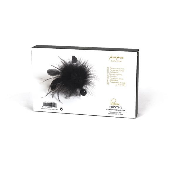 Мітелка Bijoux Indiscrets Pom Pom – feather tickler фото 5