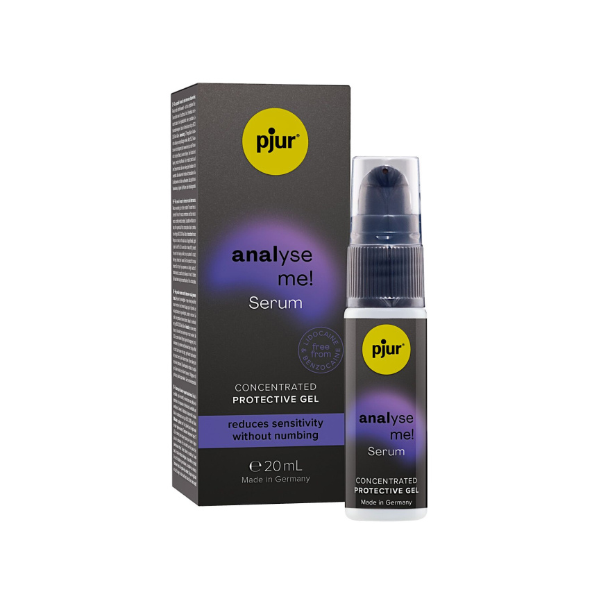 Розслаблювальна анальна сироватка pjur analyse me! Serum 20 мл, утворює плівку, без анестетиків фото 7