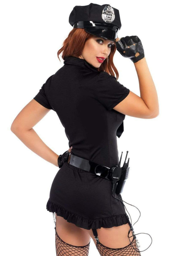 Еротичний костюм поліціянтки Leg Avenue Dirty Cop XS, 6 предметів фото 2