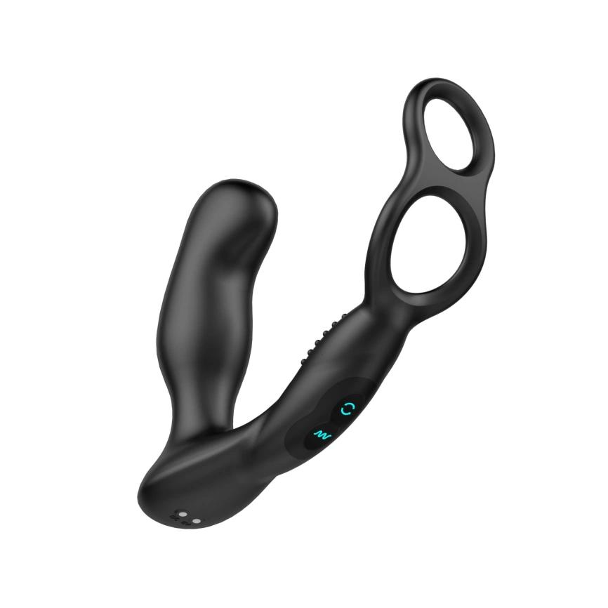 Массажер простаты Nexus Revo Embrace с вращающейся головкой и с эрекционным кольцом фото 5
