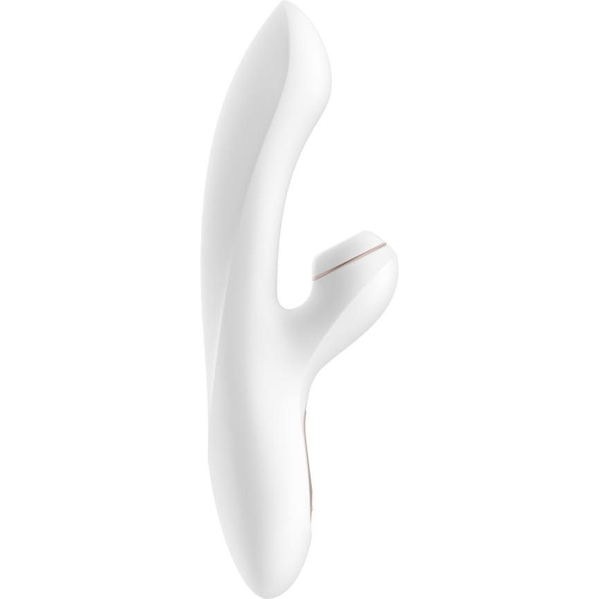 Вакуумний вібратор-кролик Satisfyer Pro Plus G-Spot Rabbit, перший кролик із вакуумом та вібрацією фото 2