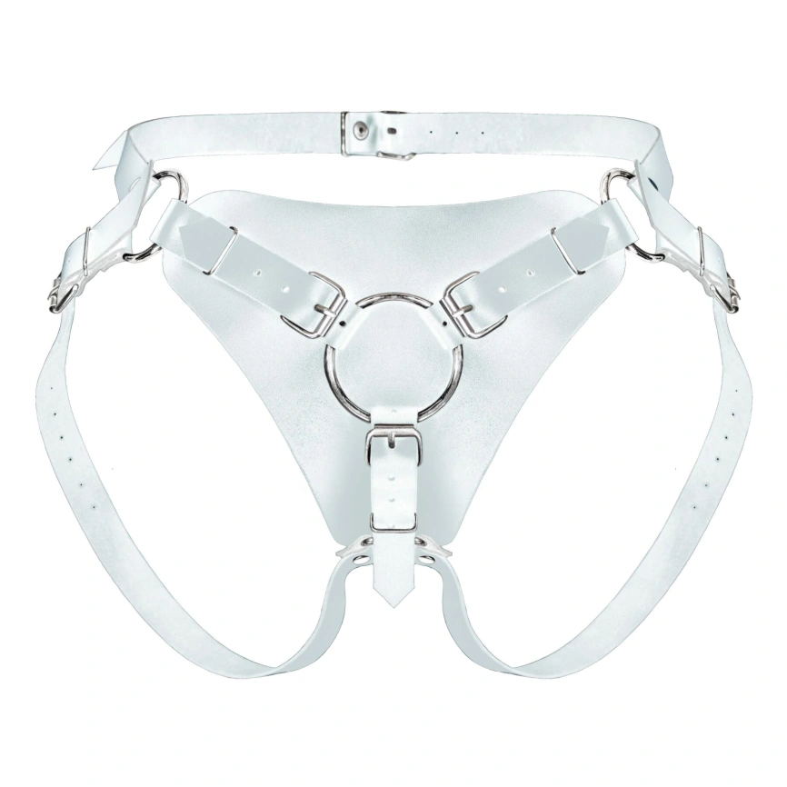 Трусы для страпона Feral Feelings Strap-on Harness White, white фото 1