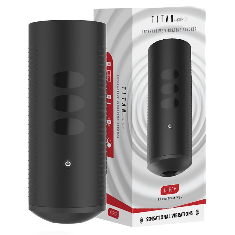 Інтерактивний мастурбатор Kiiroo Titan, 9 вібромоторів, теледільдоніка фото 1