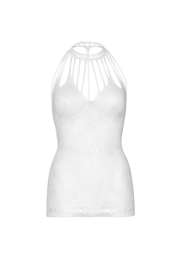 Ажурное платье-сетка Leg Avenue Lace mini dress with cut-outs White, one size фото 7