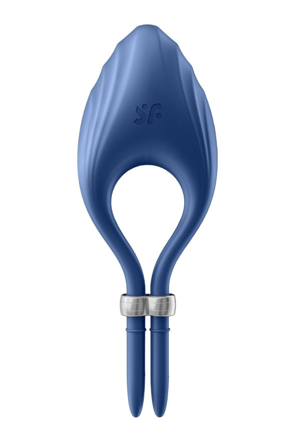 Ерекційне віброкільце-ласо Satisfyer Duelist Blue, 10 режимів, потужний мотор фото 2