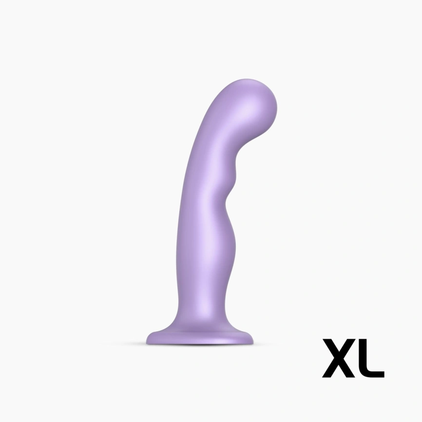 Насадка для страпона Strap-On-Me Dildo Plug P&G Lilas Metallic XL фото 1