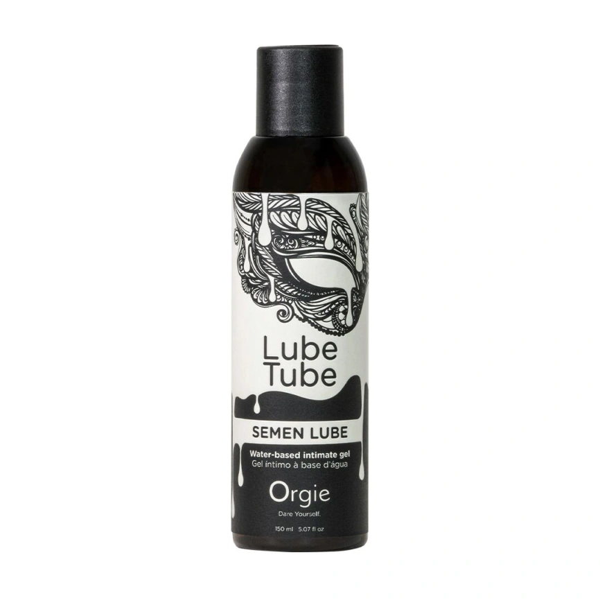 Лубрикант с имитацией спермы Orgie Lube Tube Semen Lube, 150 мл, водная основа, без вкуса и запаха фото 1